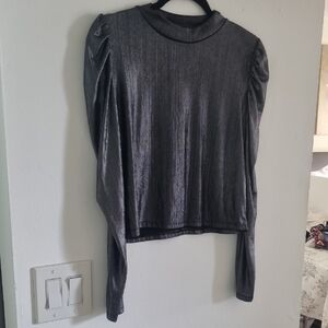 Elegant Gray Women's Top